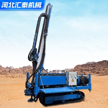 180米深孔跟管钻进多管止水高压旋喷桩钻机 深基坑灌注桩